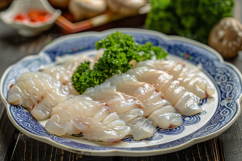 美味生鱼片日料高清摄影图