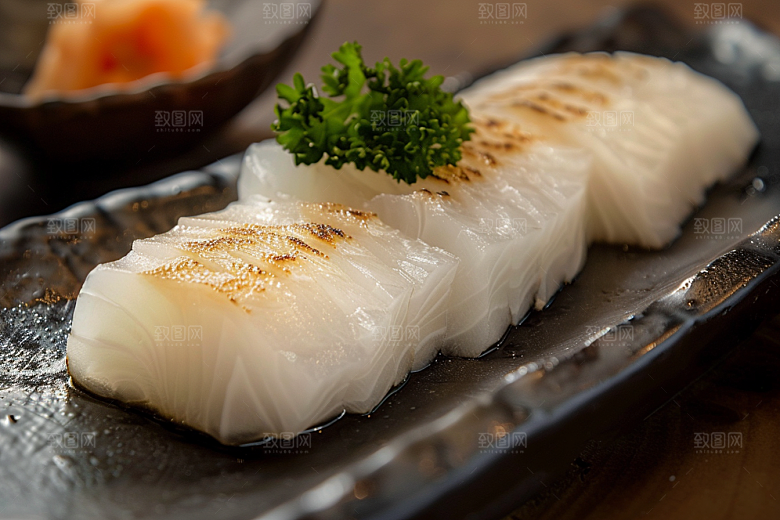 美味生鱼片美味高清摄影图