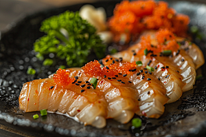 美味生鱼片食材高清摄影图