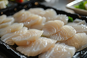 美味生鱼片美味食材摄影图