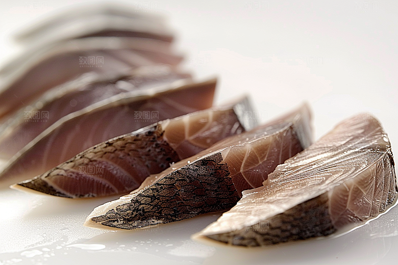 美味生鱼片美食高清摄影图