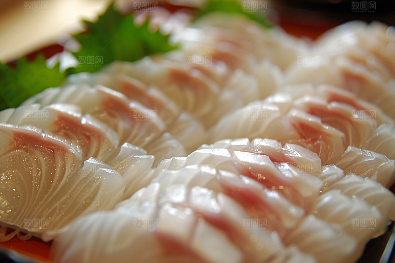 美味生鱼片冰箱高清摄影图