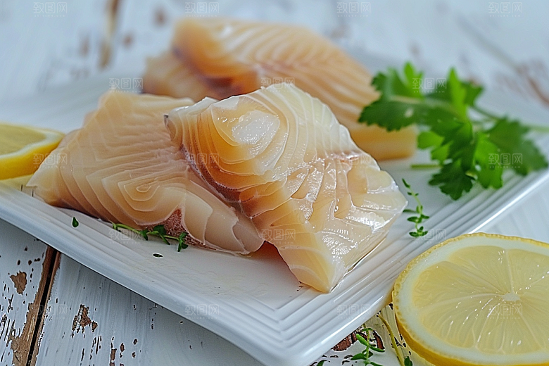 美味生鱼片新鲜海鲜摄影图