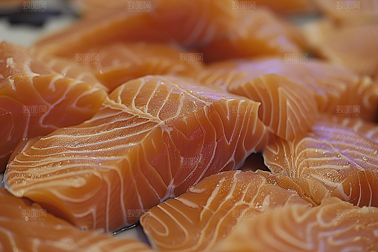 美味生鱼片新鲜日料摄影图