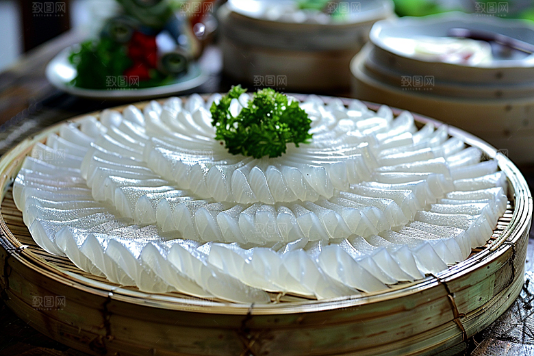 美味生鱼片食材美味摄影图