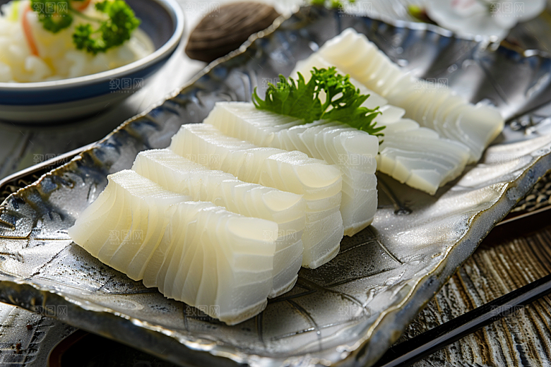 美味生鱼片美味刺身摄影图