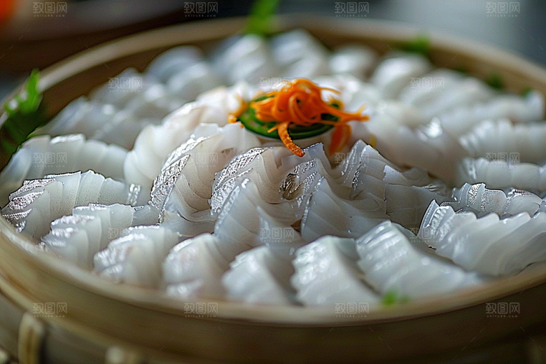 美味生鱼片鱼生食材摄影图