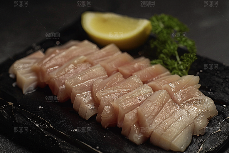 美味生鱼片刺身新鲜摄影图