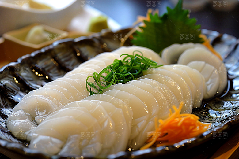 美味生鱼片日料高清摄影图