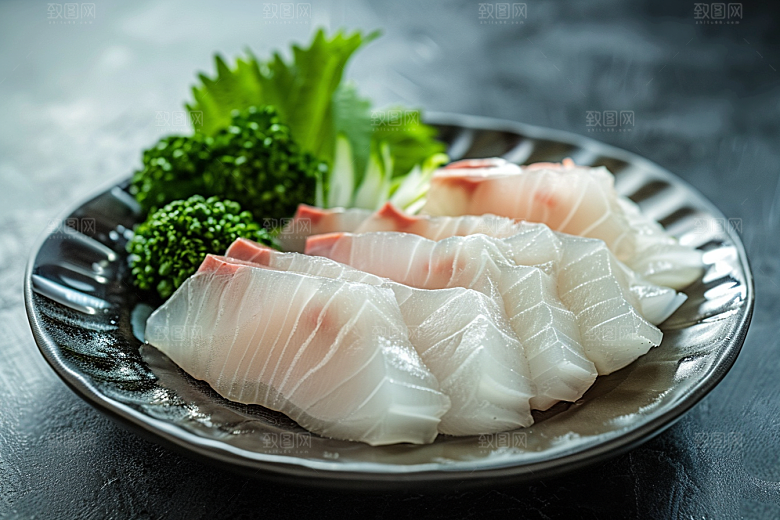 美味生鱼片高清海鲜摄影图