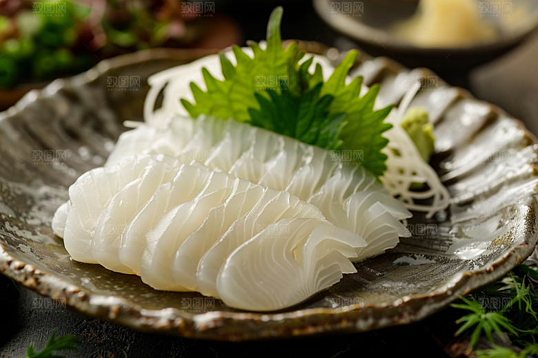 美味生鱼片美味日料摄影图