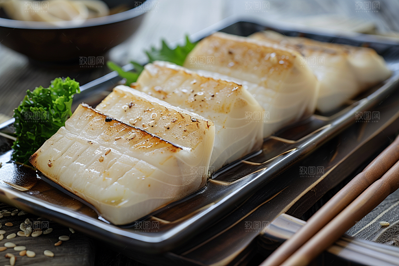 美味生鱼片刺身鱼生摄影图