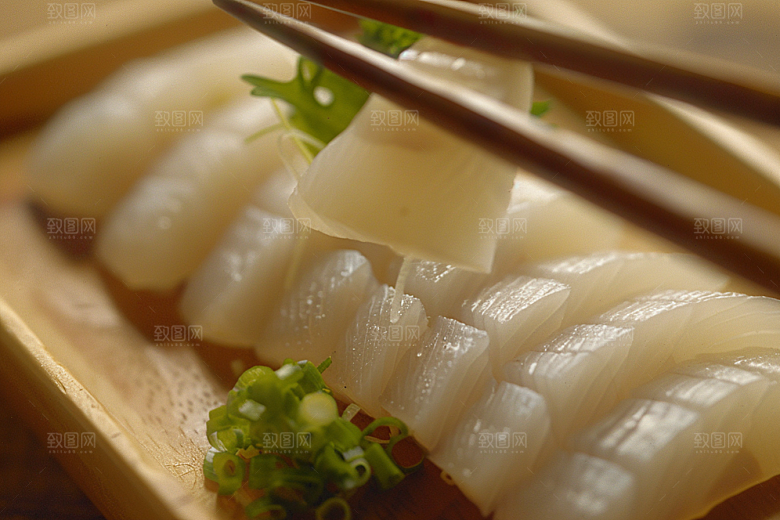 美味生鱼片美食鱼生摄影图