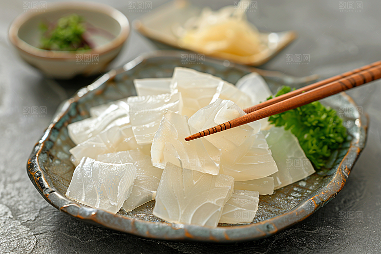 美味生鱼片高清食材摄影图