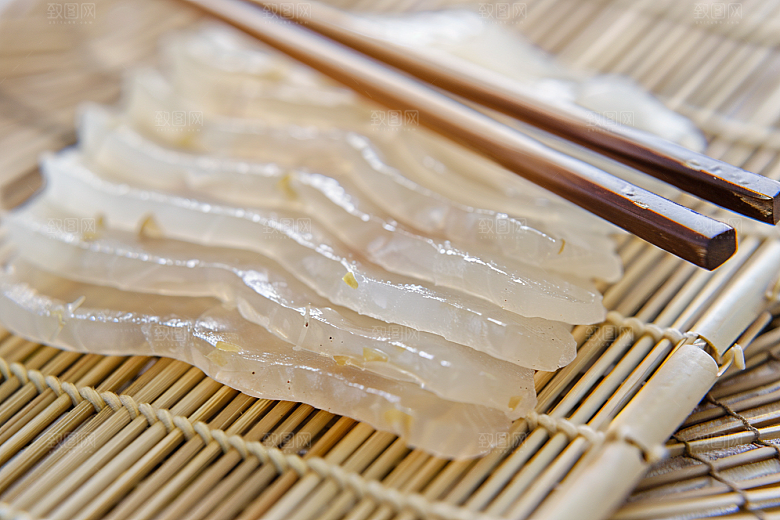 美味生鱼片高清鱼肉摄影图