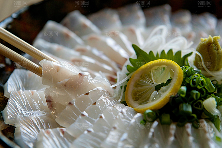 美味生鱼片刺身高清摄影图