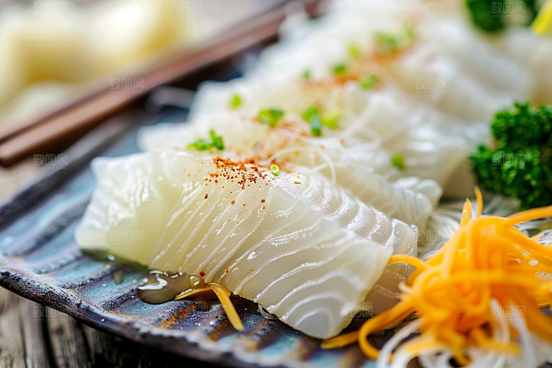 美味生鱼片刺身高清摄影图