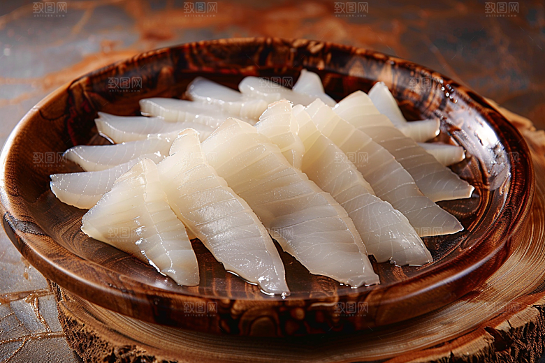 美味生鱼片刺身美食摄影图