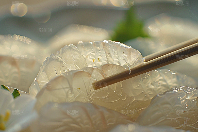 美味生鱼片美食海鲜摄影图