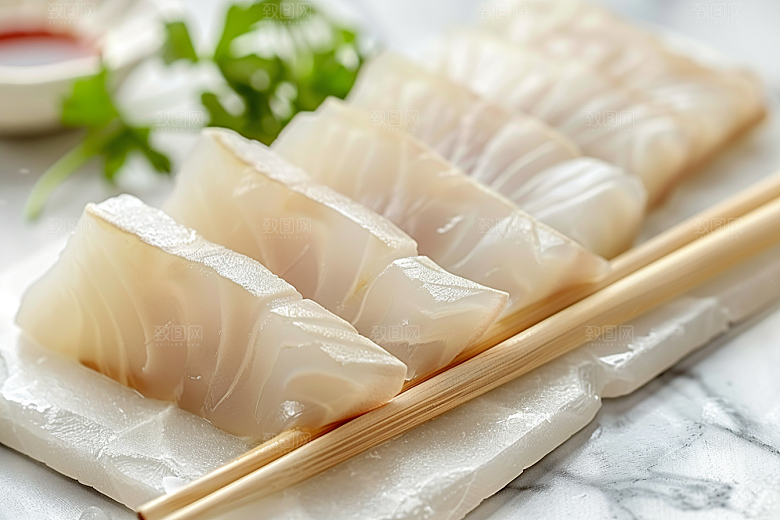 美味生鱼片高清鱼生摄影图