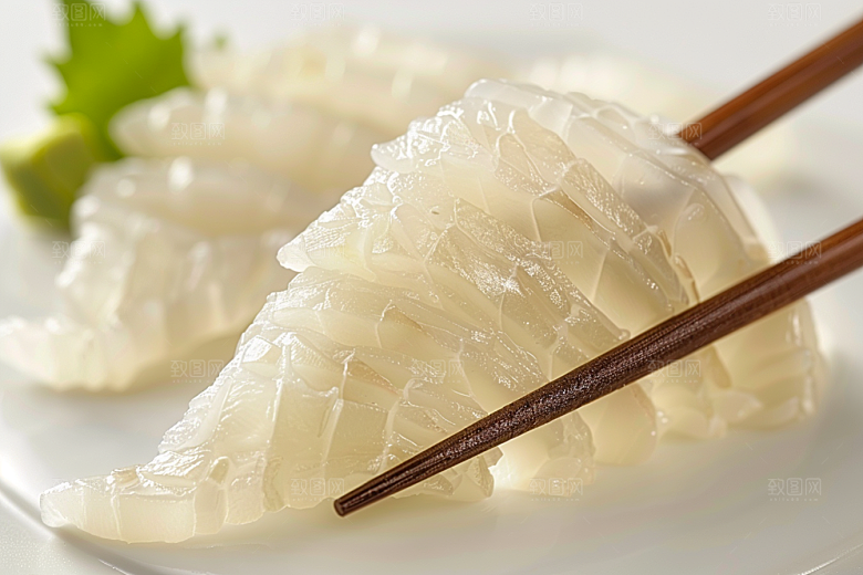 美味生鱼片美食日料摄影图