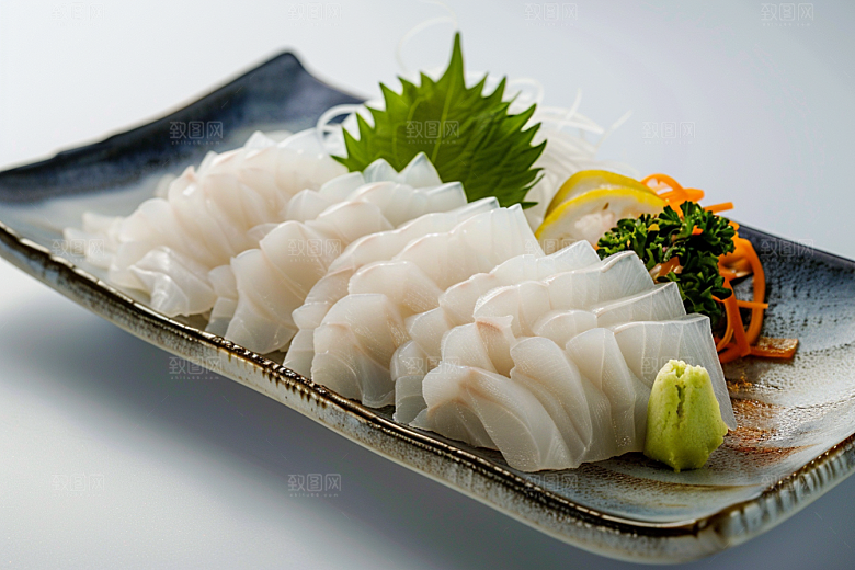 美味生鱼片美味食材摄影图