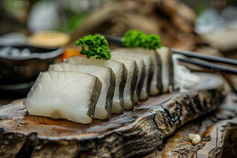 美味生鱼片美食美味摄影图
