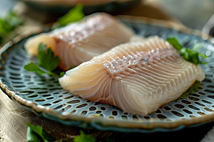 美味生鱼片海鲜美食摄影图