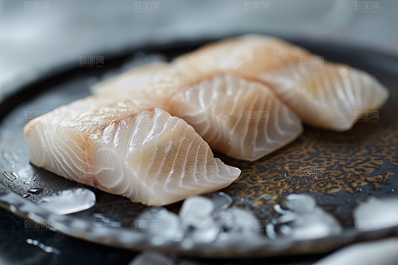 美味生鱼片刺身日料摄影图