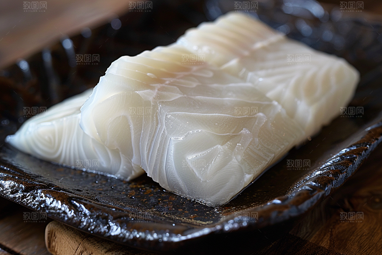 美味生鱼片新鲜美食摄影图