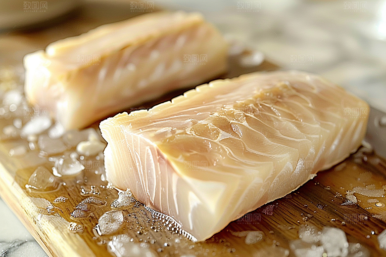 美味生鱼片食材新鲜摄影图