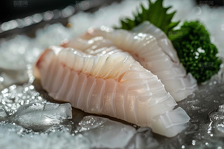 美味生鱼片刺身美食摄影图