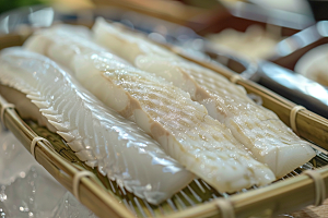 美味生鱼片高清美食摄影图