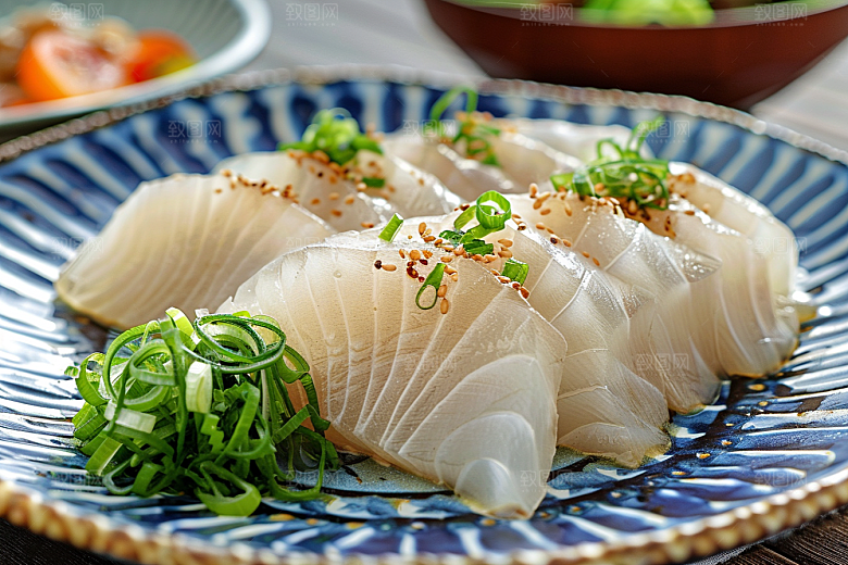 美味生鱼片美味日料摄影图
