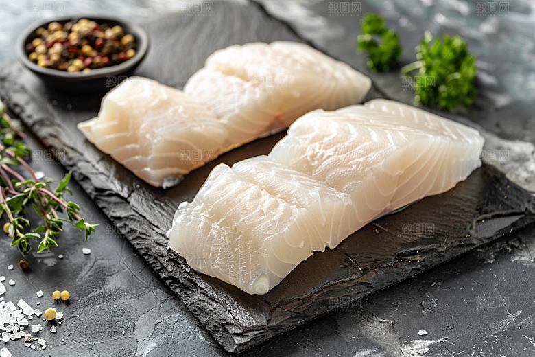 美味生鱼片鱼生食材摄影图