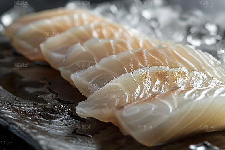 美味生鱼片美味鱼生摄影图
