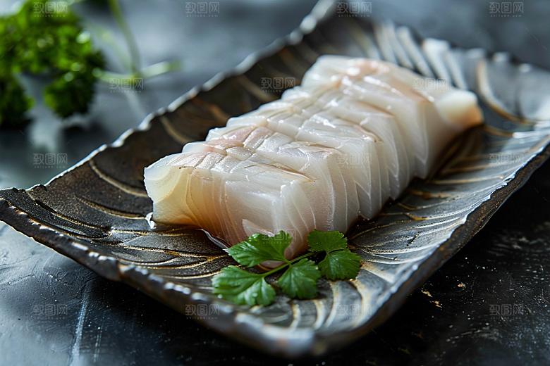 美味生鱼片美食新鲜摄影图