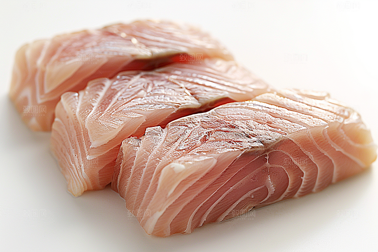 美味生鱼片美食鱼肉摄影图