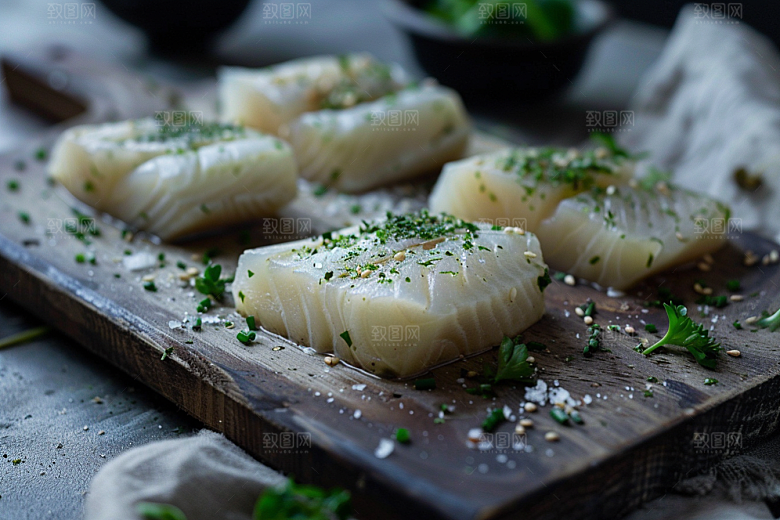 美味生鱼片高清美味摄影图