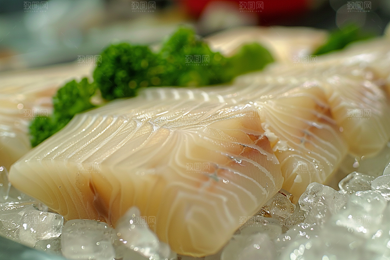 美味生鱼片海鲜鱼生摄影图