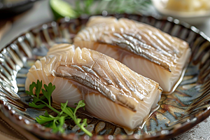美味生鱼片海鲜刺身摄影图