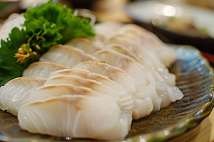 美味生鱼片海鲜刺身摄影图