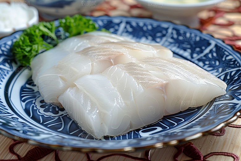 美味生鱼片鱼生日料摄影图
