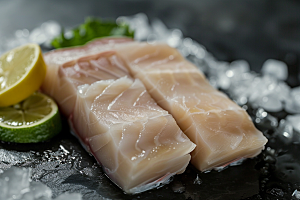 美味生鱼片食材鱼生摄影图