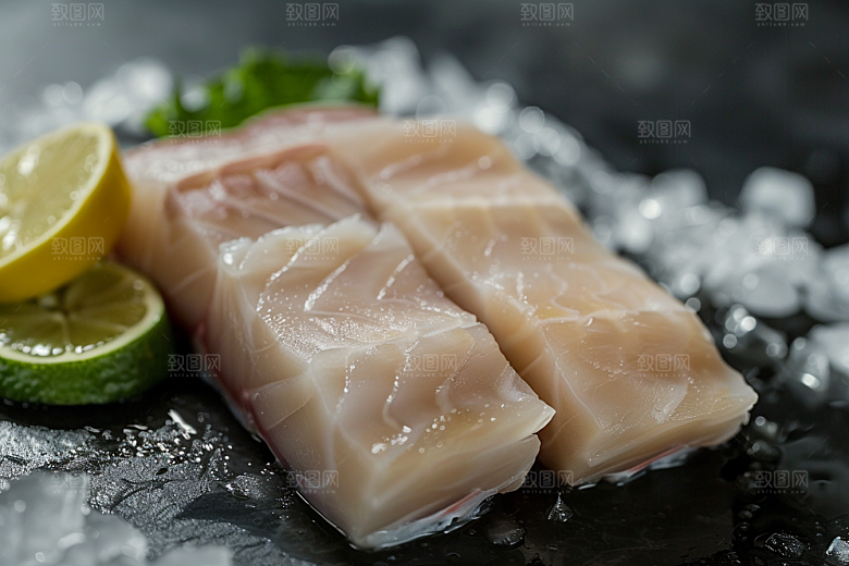 美味生鱼片食材鱼生摄影图