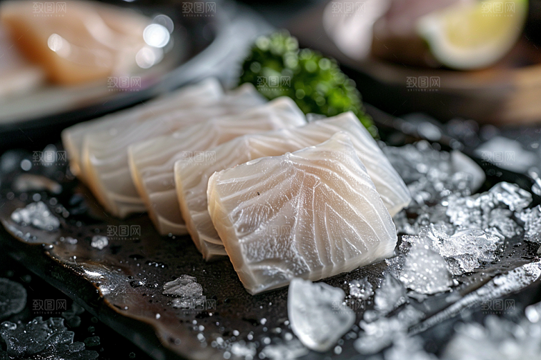 美味生鱼片食材美味摄影图