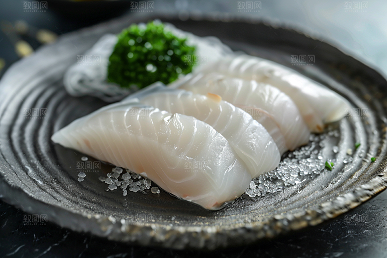 美味生鱼片食材美食摄影图