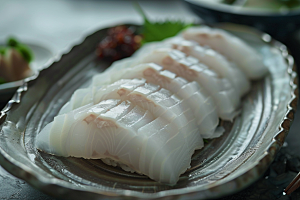 美味生鱼片海鲜美味摄影图