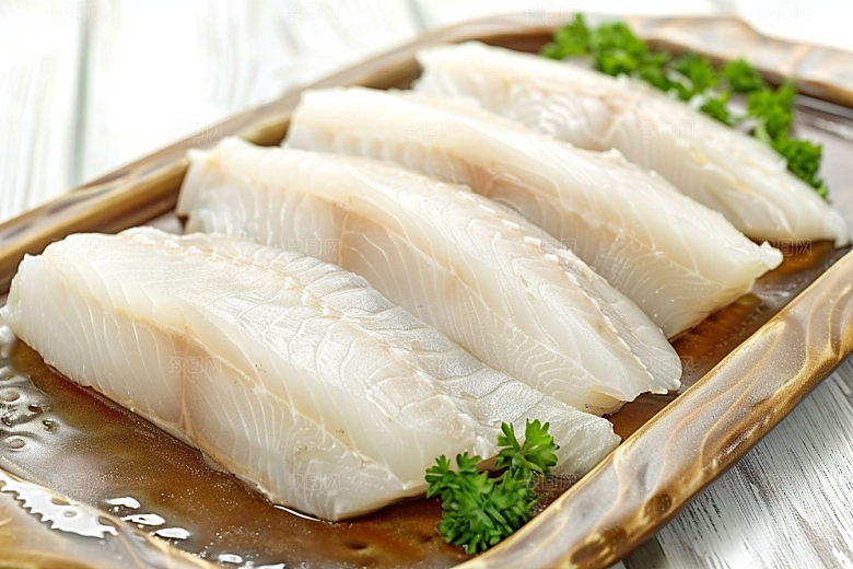 美味生鱼片海鲜美食摄影图