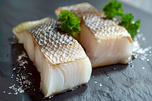 美味生鱼片鱼肉海鲜摄影图